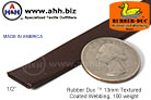 1/2'' Rubber Duc&trade; brand Rubber Coated Webbing Textured 13mm, 100 weight